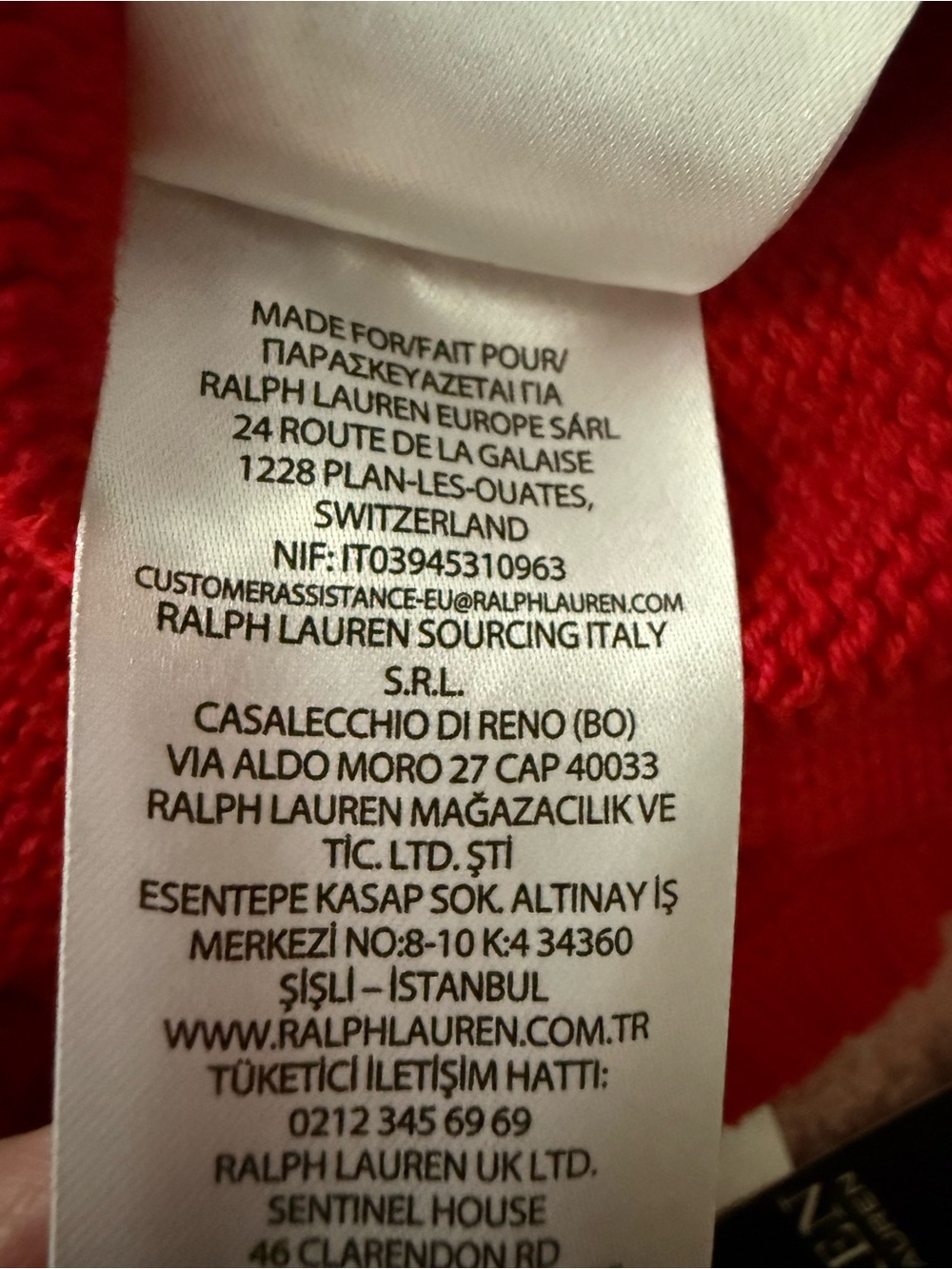 Lauren Ralph Lauren Dog Sweater Crewneck Red New With Tags. 🏷️ Small - Picture 11 of 12